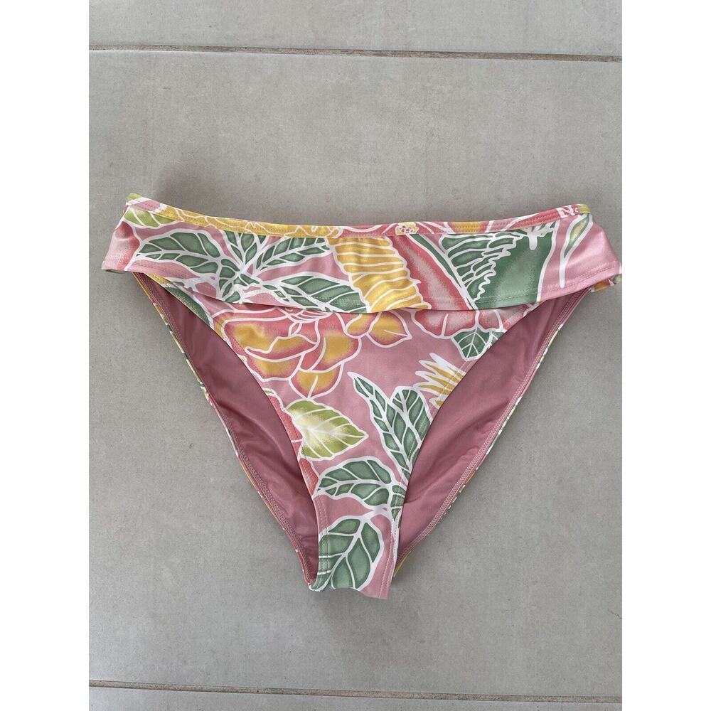 Kenny Flowers Swim Banded Bikini Bottom High Waist Bahamas Swimwear